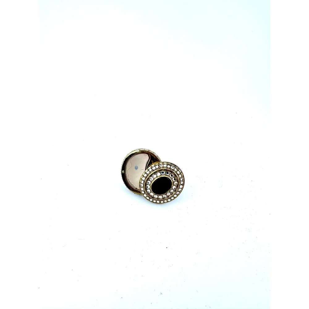 Vintage Juicy Couture Perfume Ring Locket Couture Couture Gold Crystal Y2K Ring